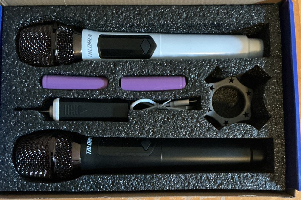 Talomen K60 Handheld Wireless Dynamic Microphone Set