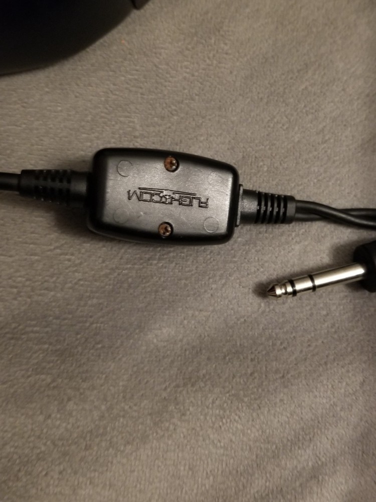 Eclipse Flightcom Aviation Headset Light Use - Working