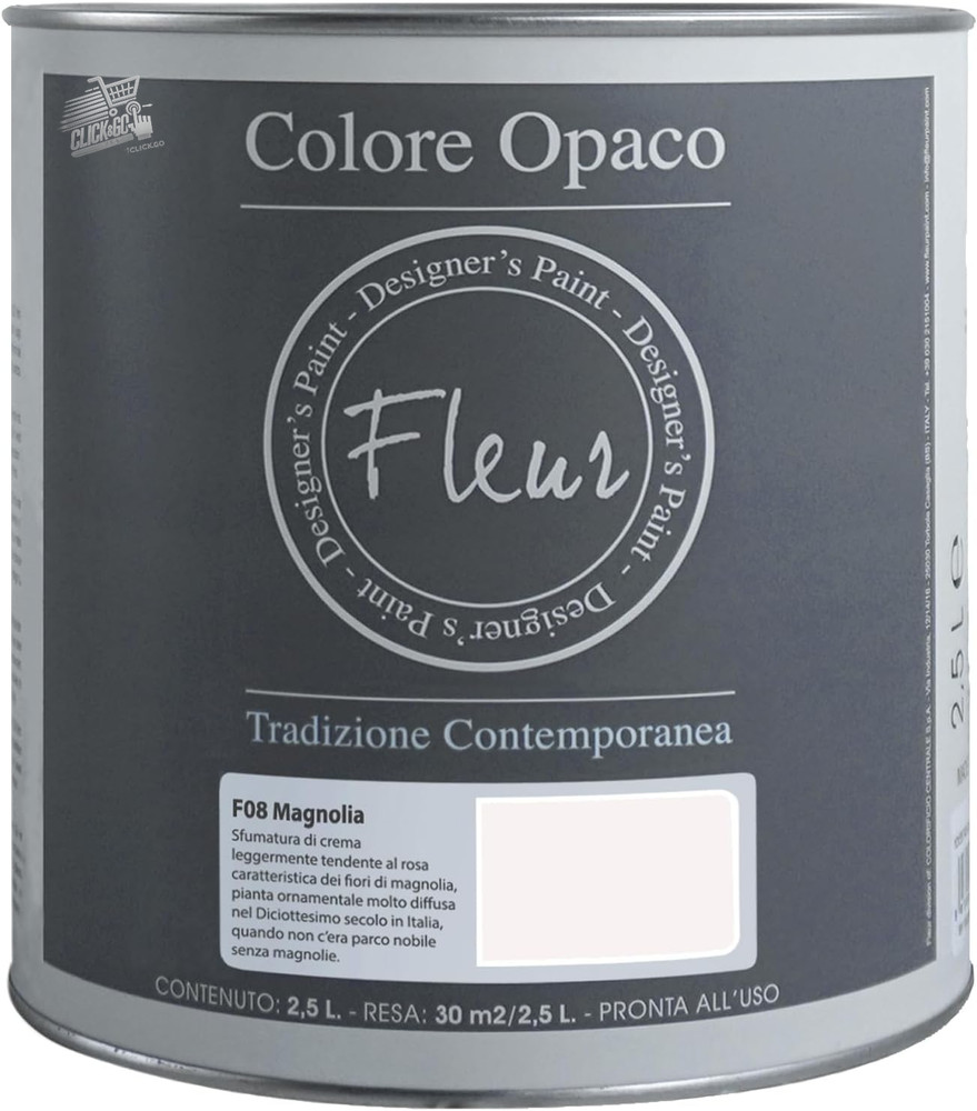 | Chalk Paint Matte, 2.5L, Unsanded, Multi-surface, Color F