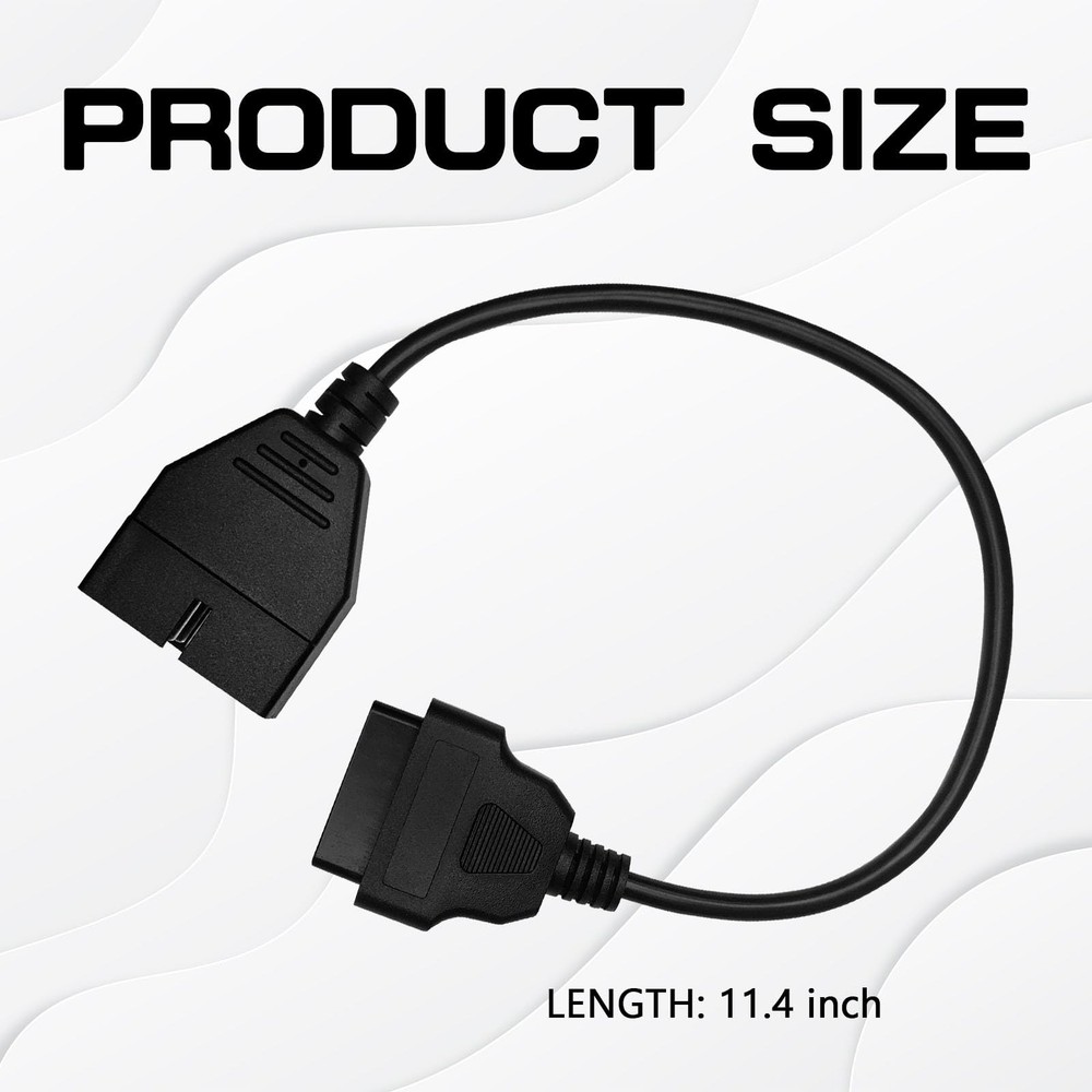 OBD1 Scanner, OBD1 to OBD2 GM Adapter, OBD 1 Scanner Cable Code Reader OBD1 1