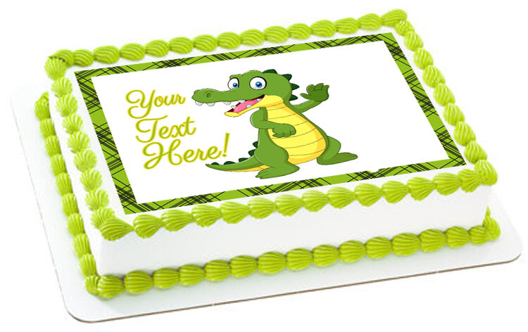 Funny Dragon - Edible Cake Topper or Cupcake Topper