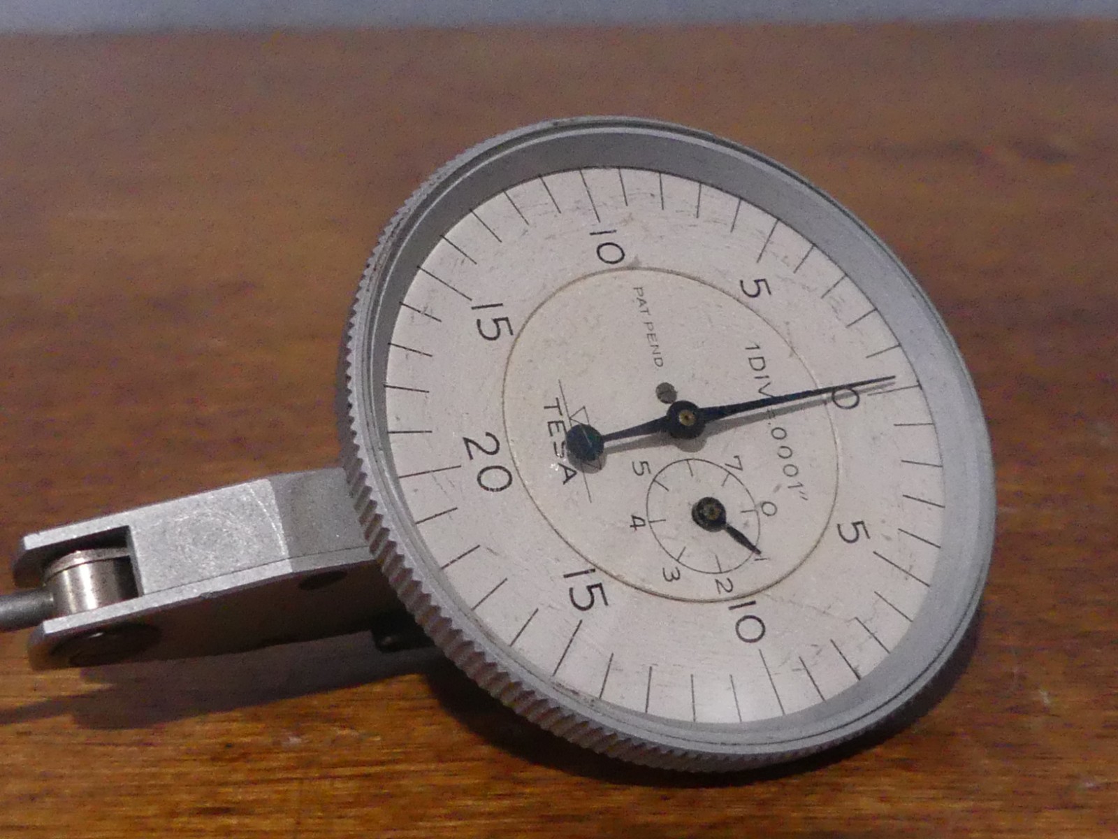 Lot of 2 Vintage Tesa Dial Test Indicator .0001''