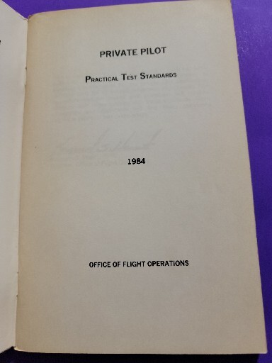 PRIVATe PILot PRACTICAL TESt STANDARDS for AIRPLANE SINGLE-ENGINE LAND...