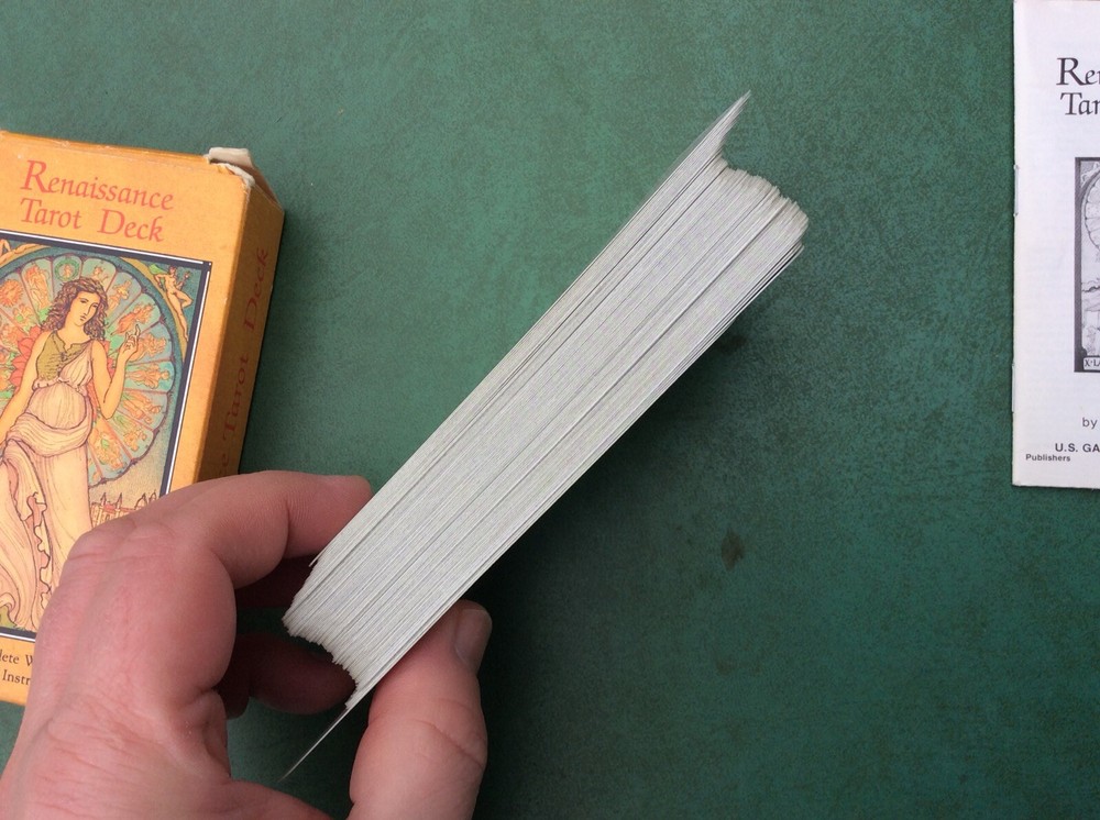 RENAISSANCE TAROT DECK BY BRIAN WILLIAMS WITH INSTRUCTIONS