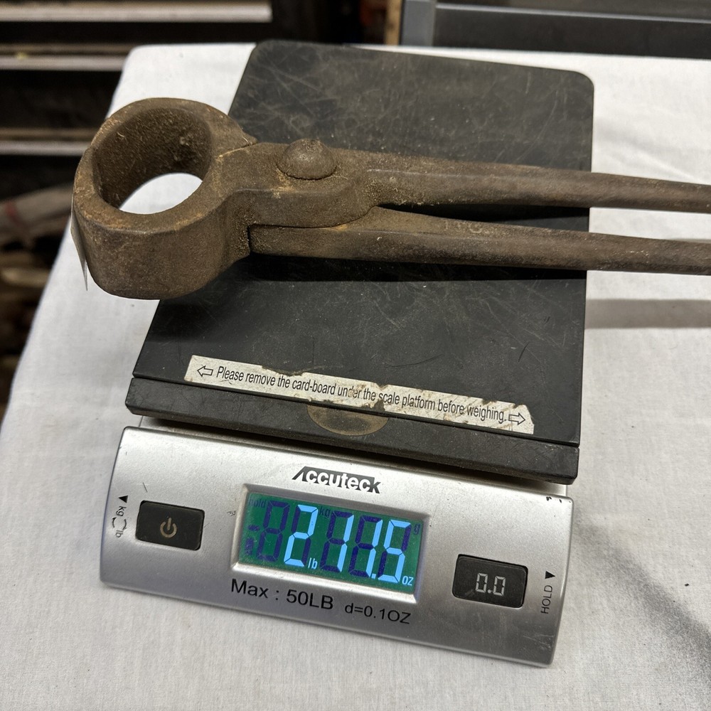 Antique 14" Blacksmith Nipping Tool