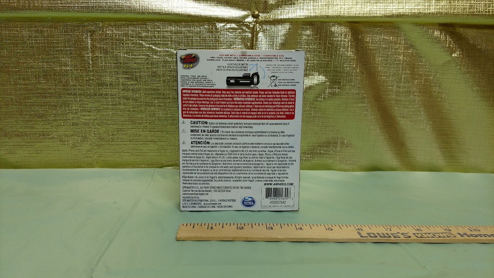 Air Hogs Link Remote Control Transmitter iOS Android Device RC Havoc Heli Cage