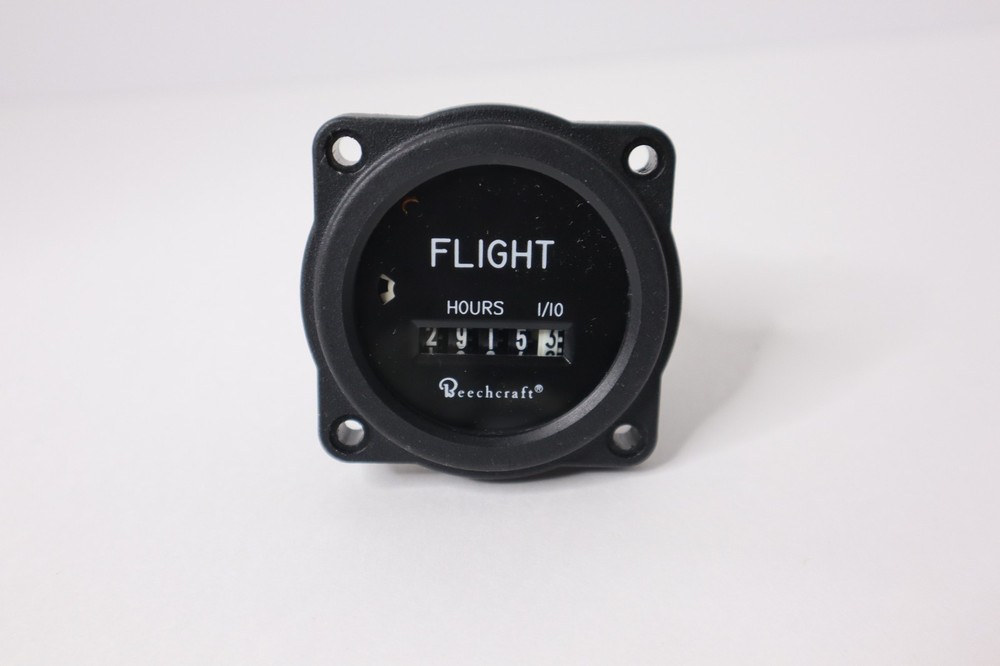 Beechcraft Flight Hour Meter Indicator