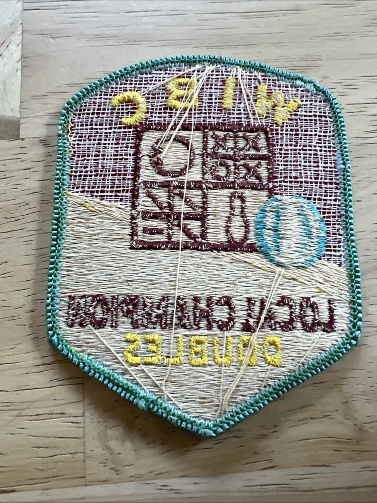 Vintage Patch, Bowling WIBC Local Champion Doubles Bowling Patch