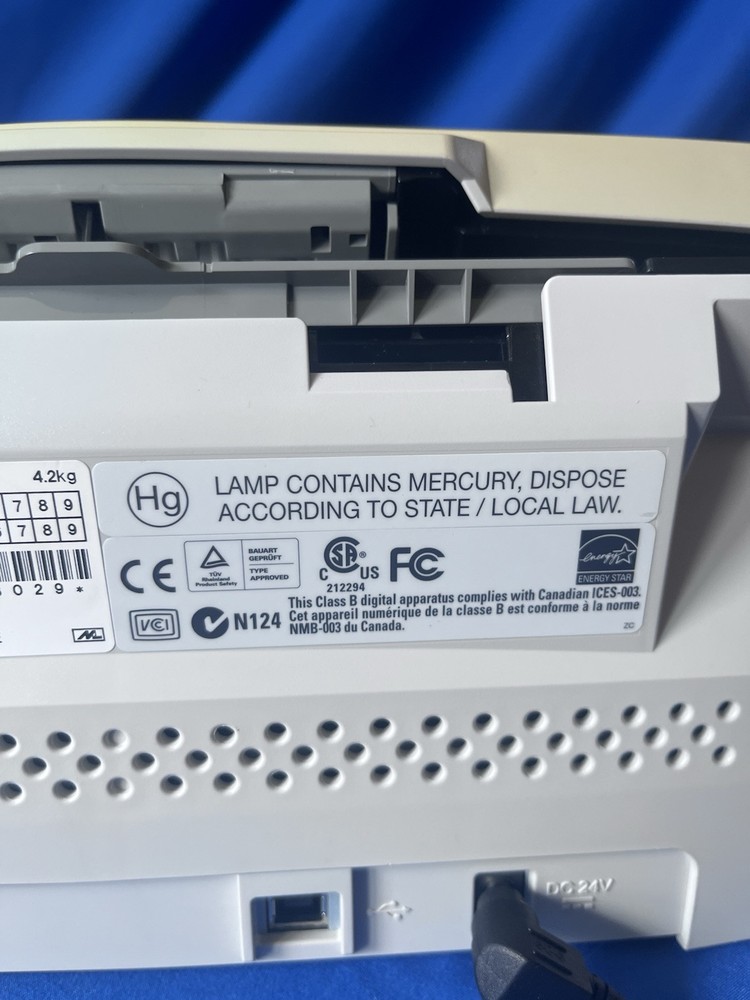 Fujitsu fi-6130 Desktop Pass Through Duplex Document Scanner For 4K pg count