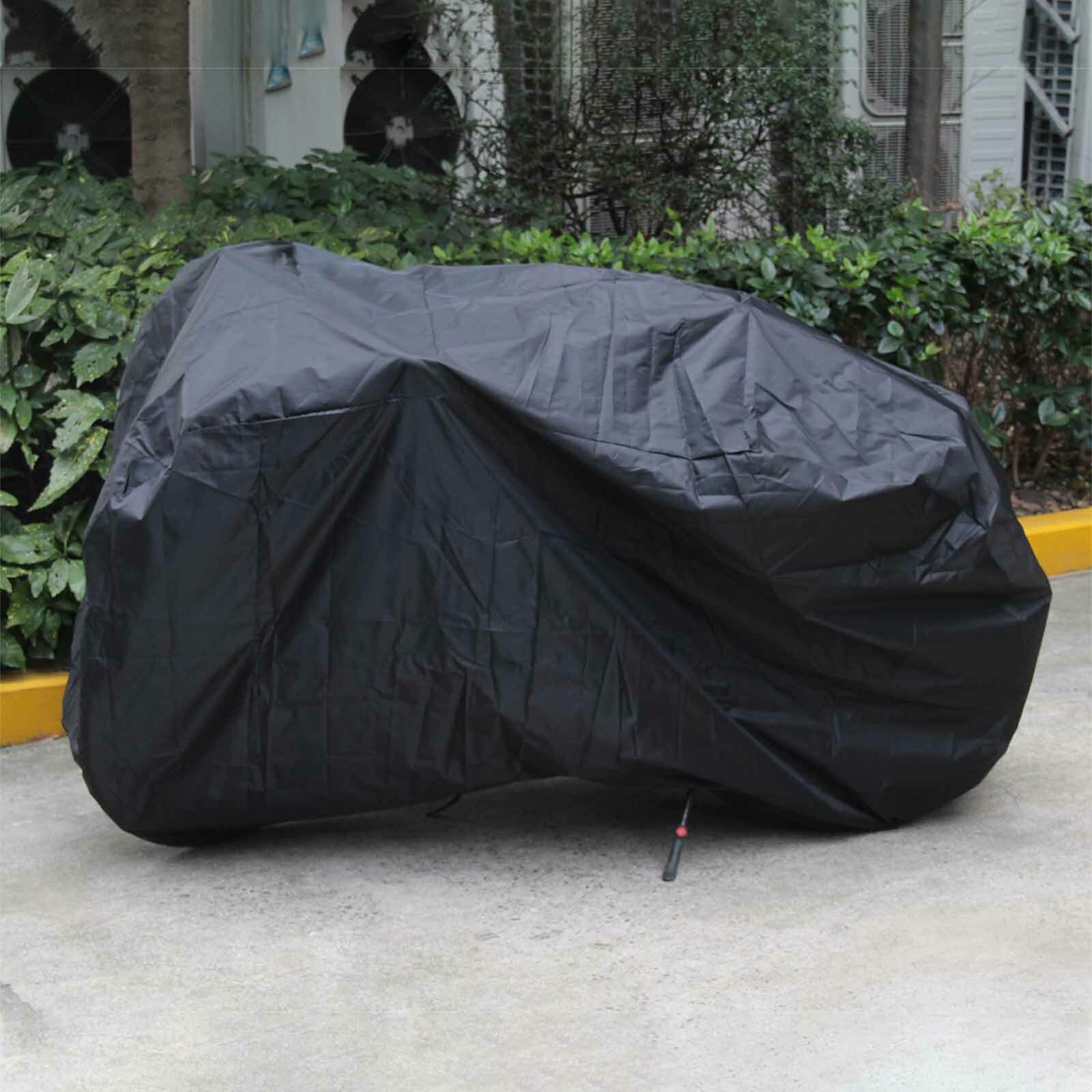 Bike Bicycle Waterproof Dust Cover Outdoor Protector For 2 Bikes Or 1 Motorbike