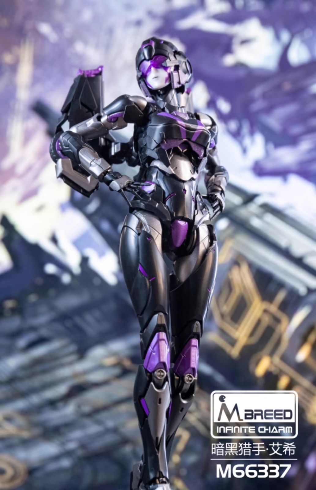 DARKENED SKYE AICY Arcee Assembled Model Transformable Toys Action Figure M66337