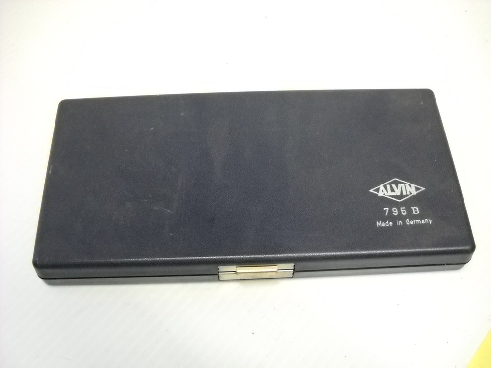Alvin 795B Precision Drawing Drafting Instruments Set Germany in Case