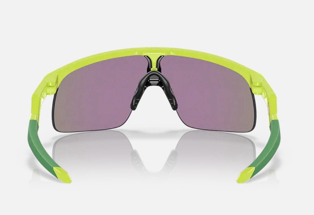 OAKLEY RESISTOR YOUTH SUNGLASSES RETINA BURN NEON GREEN PRIZM JADE OJ9010-0623