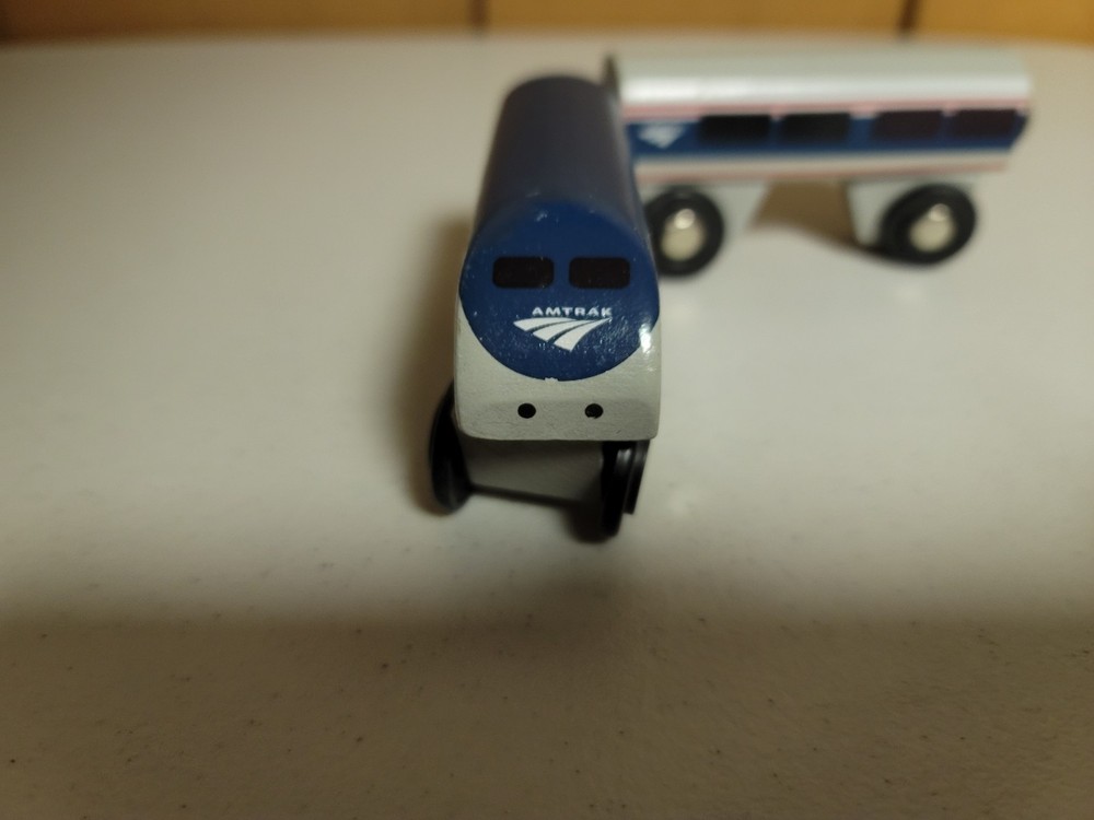Amtrak Wooden Railway Train Excellent Condition