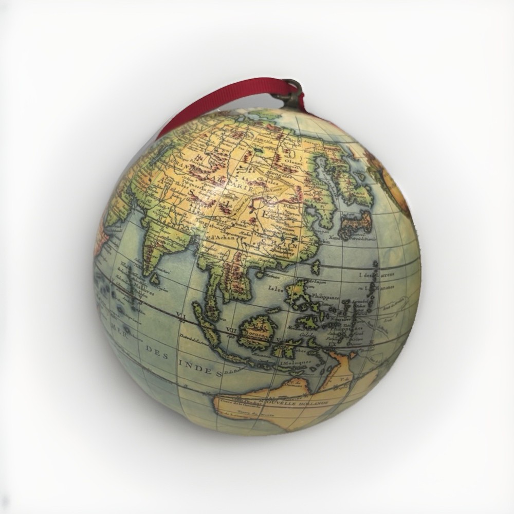 Globe Christmas Ornament Keepsake
