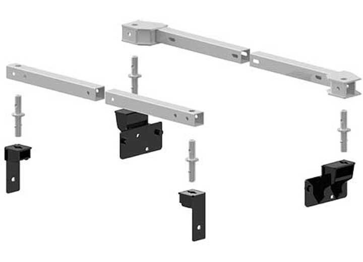 PullRite 3123 Traditional SuperGlide SuperRail Mounting Kit Select Ford Trucks