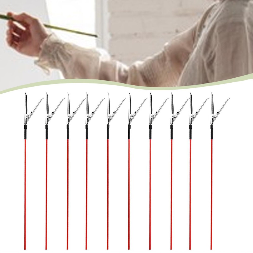 10Pcs Alligator Clip Sticks Adjustable Reverse Coloring Design Modeling Tool