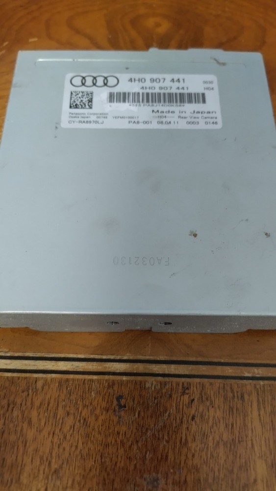 2011-2014 Audi A8 Quattro Rear View Reverse Camera Control Module 4H0907441