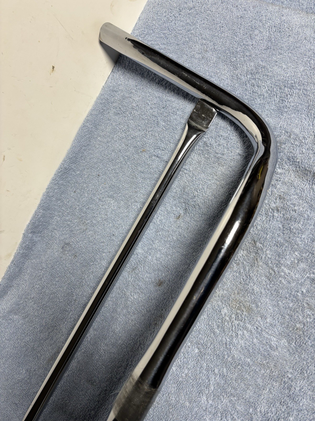 Prewar Torrington Autocycle / Motorbike bicycle cross brace re-plated handlebars