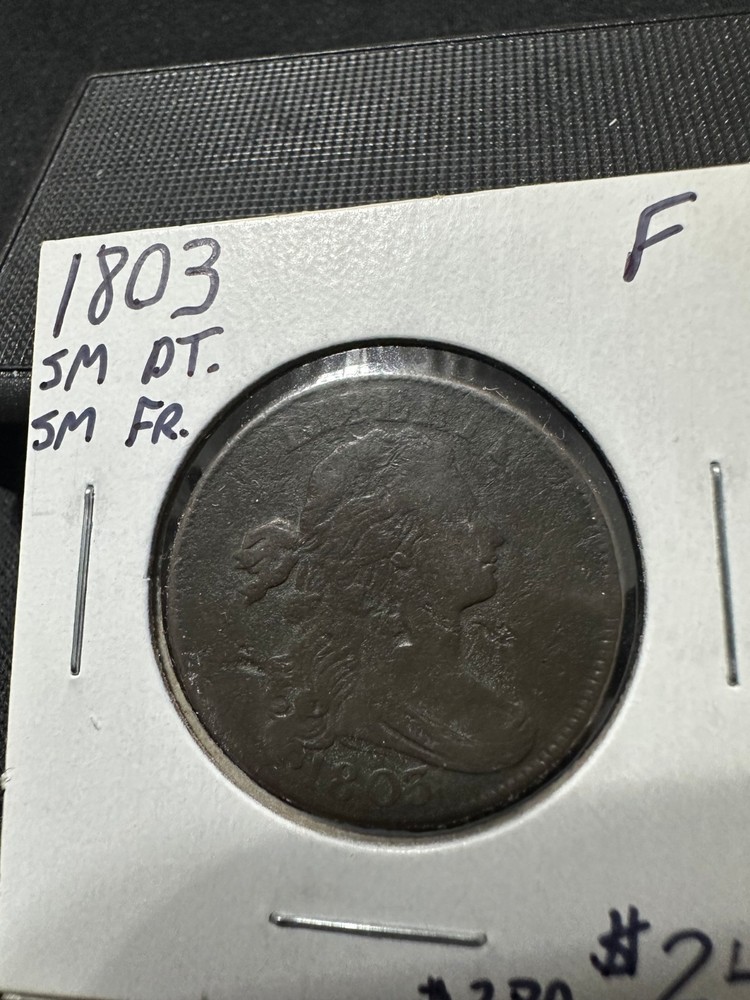 1803 draped bust large cent sm. date sm. fr. Fine
