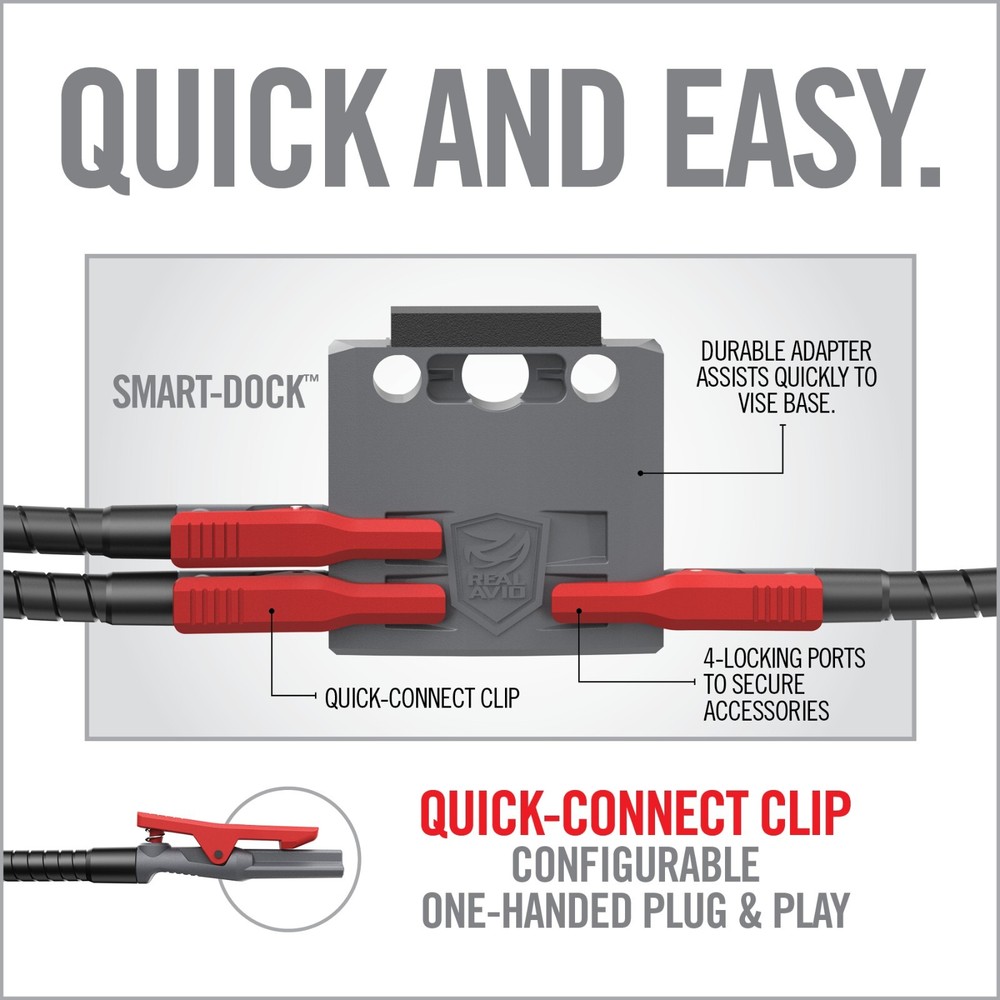 Real Avid Smart-Assist Accessory System - 3-in-1 Accessory System for DIY