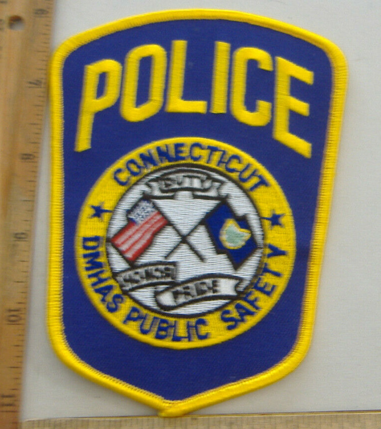 DMHAS PUBLIC SAFETY CONN FABRIC PATCH