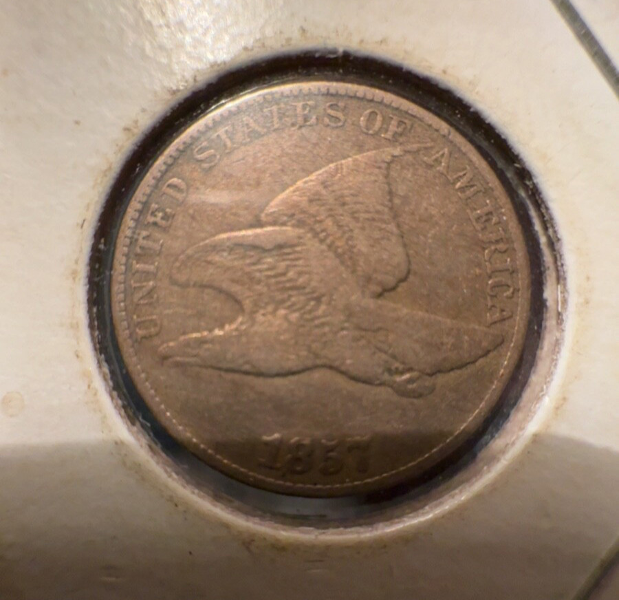 1857 Flying Eagle Penny *Pristine Condition*