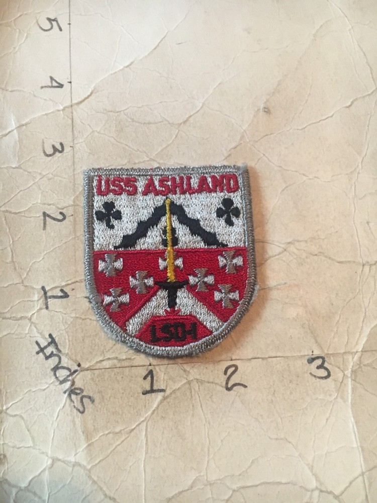 US Navy USS Ashland LSD-1 patch 6/9/25