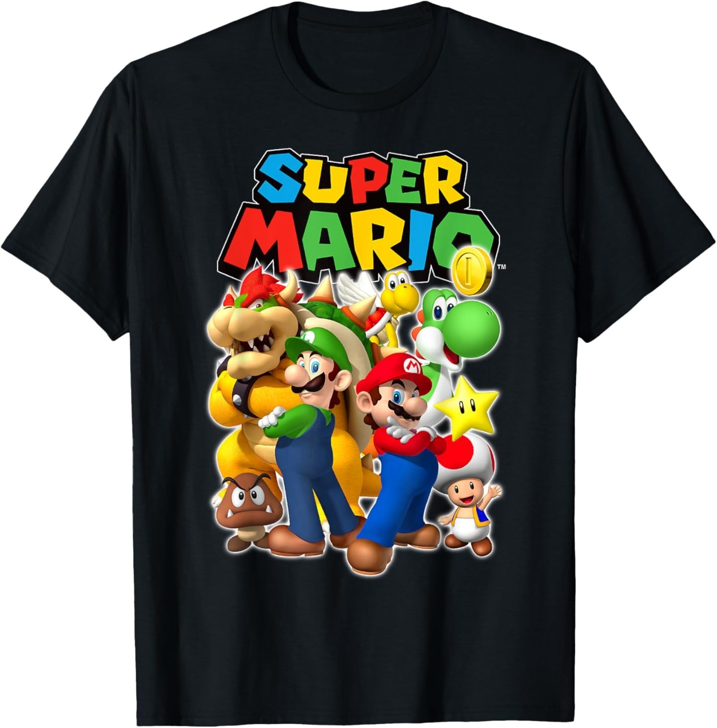 Super Mario Originals Group Shot T-Shirt