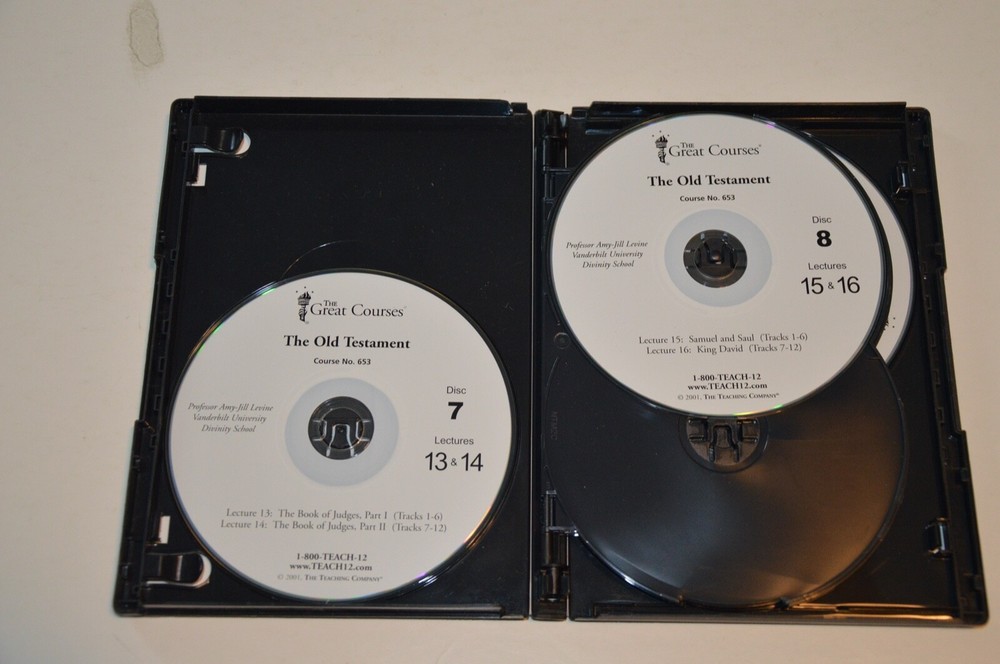 Great Courses/Teaching Company THE OLD TESTAMENT 12 CD w/ Course Guidebook