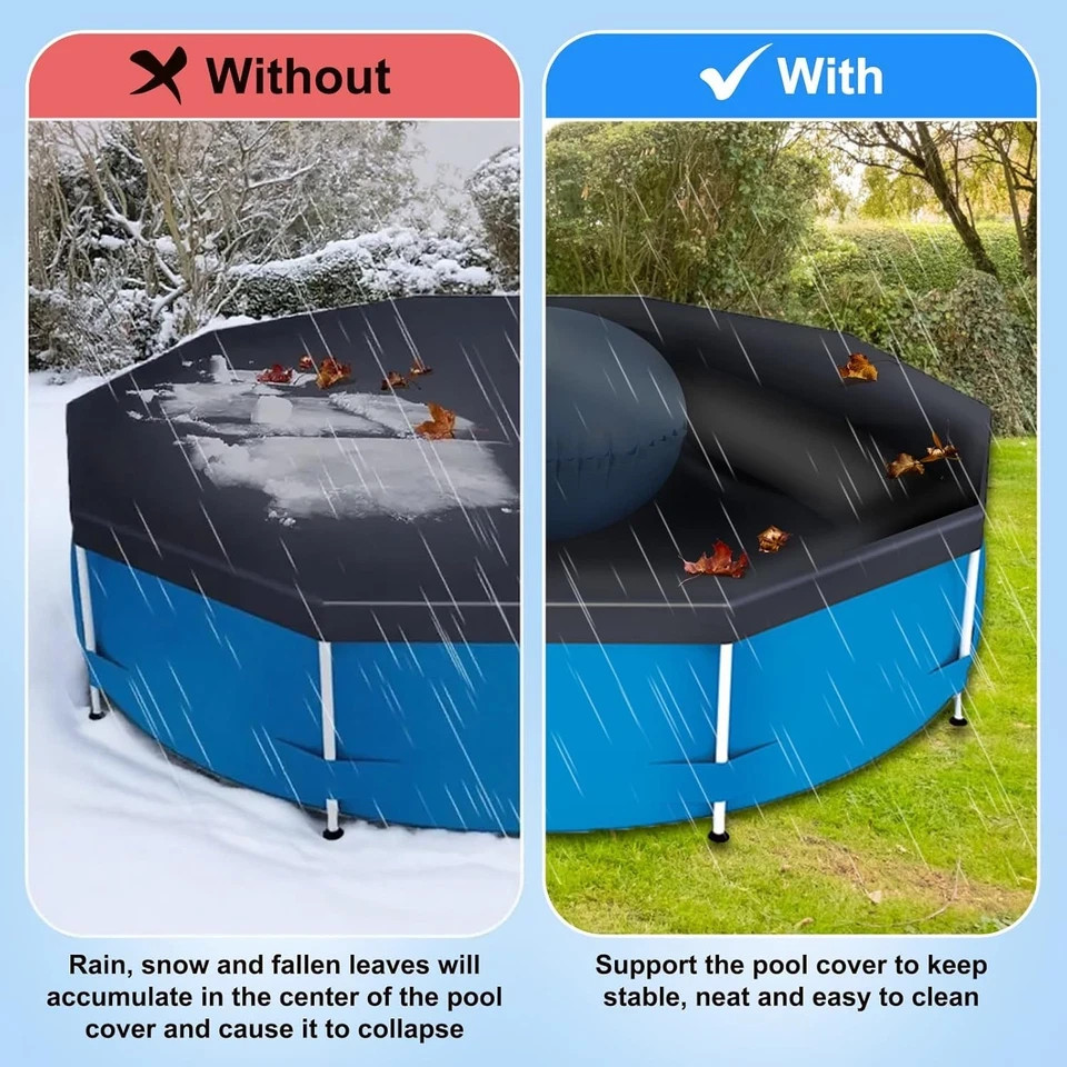 Pool Pillow, Pool Pillow for above Ground Pool, Ultra Thick & Durable Resistant