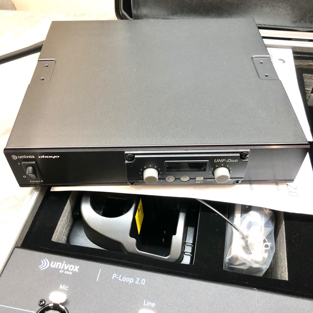 Univox P-Loop 2.C Portable loop system NEW