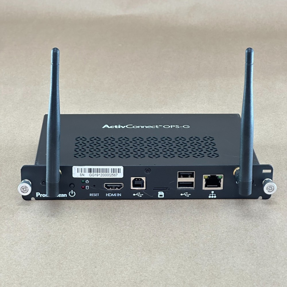 Promethean ActiveConnect-OPS-G PRM-ACON1-OPS OPS Module – Used – Tested
