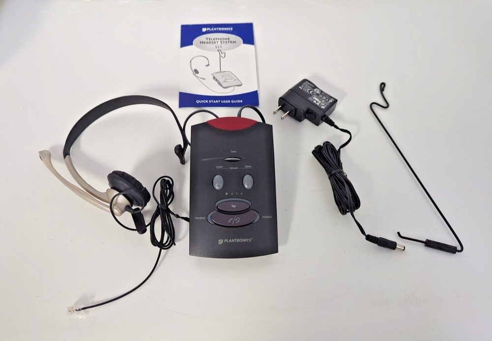 PLANTRONICS TELEPHONE HEADSET SYSTEM S11