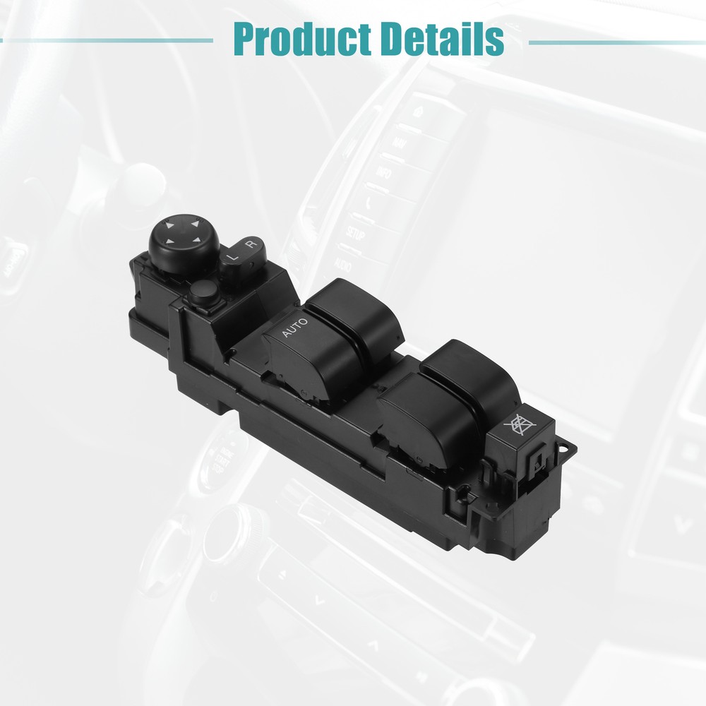 Pack (1) Front Left Driver Side Master Power Window Switch for Mazda 2 2011-2014