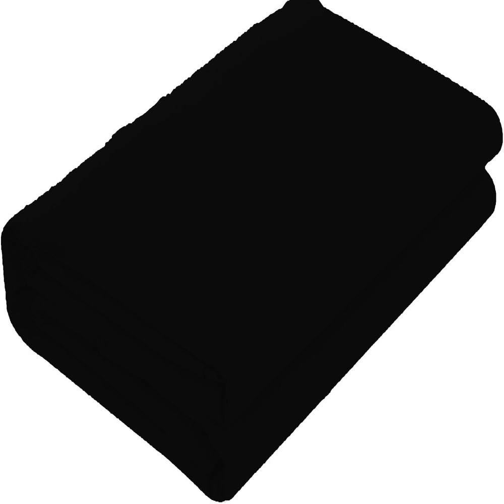 Black Solid Hotel Bedding Collection 1000TC Egyptian Cotton Select Item & Size