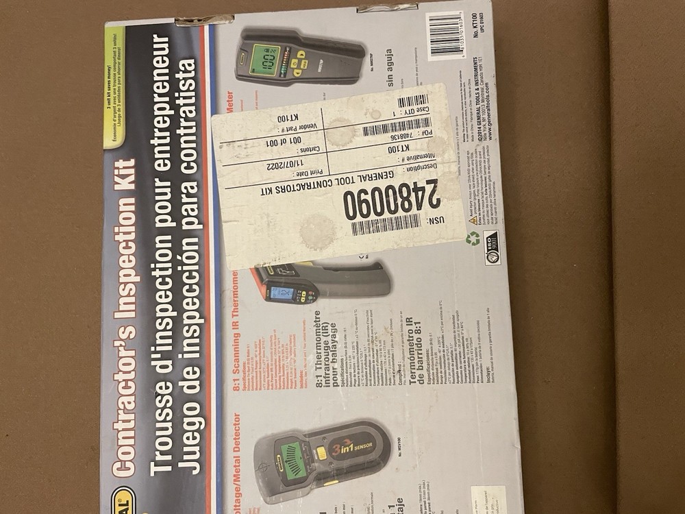 General KT100 contractor inspection kit