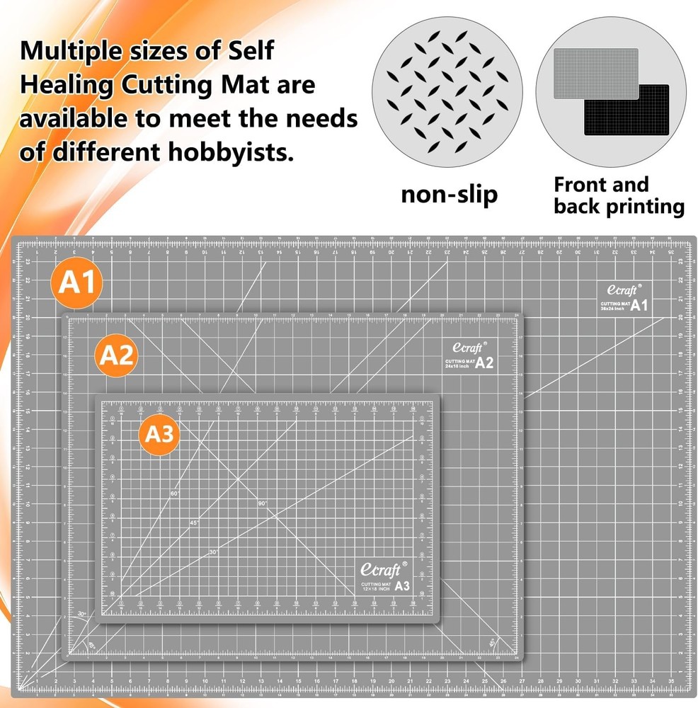 Self Healing Cutting Mat A3 18x12 Double Sided