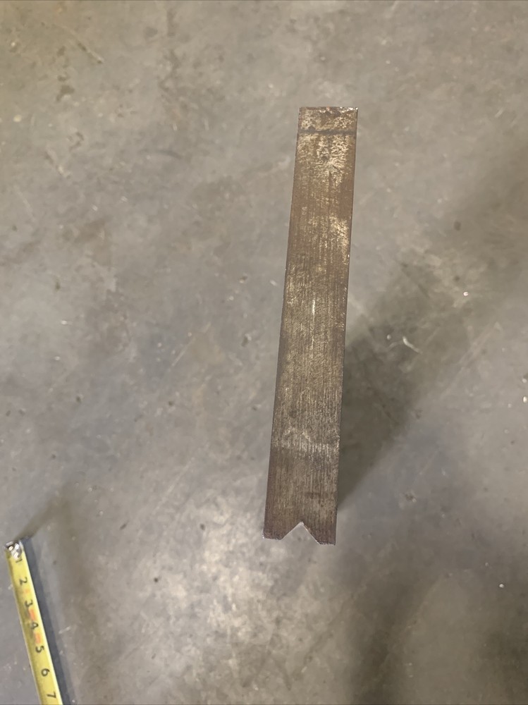 18.25” V Bottom Die Press Brake Tooling Used