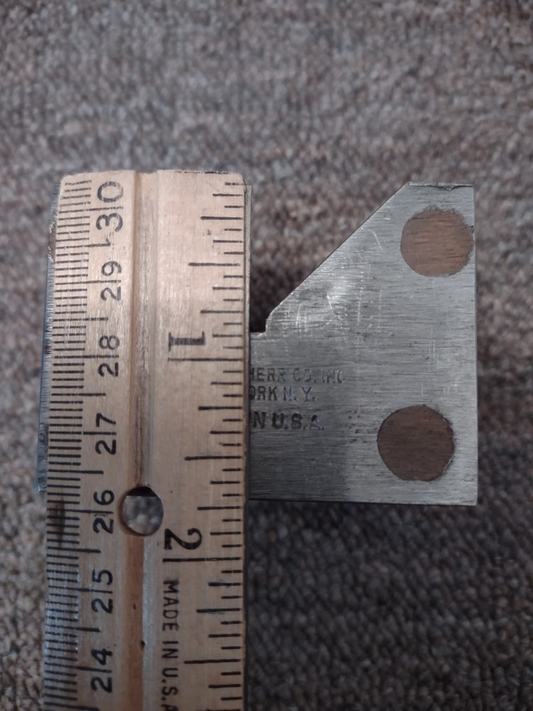 GEORGE SCHERR CO. Magnetic Transfer V- Block set