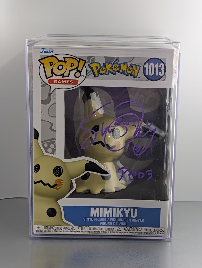 Shiori Mikami JVA Signed Autographed Funko Pop #1013 MIMIKYU Pokemon JSA
