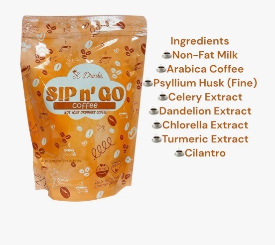 K-Drinks Sip N' Go Coffee (10 sachet)