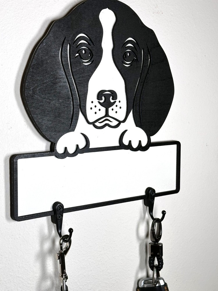 Beagle Dog Leash Holder