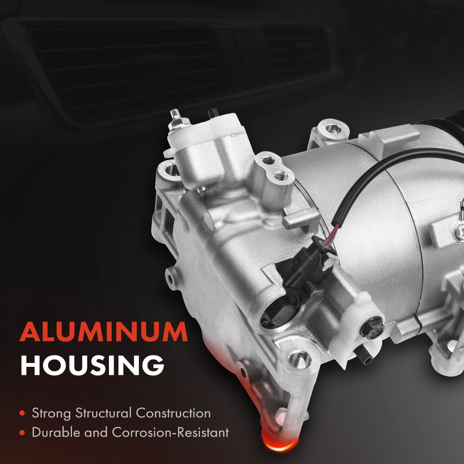 A/C Compressor w/ Clutch & Pulley for Honda Civic 2016 2017 2018-2021 L4 2.0L