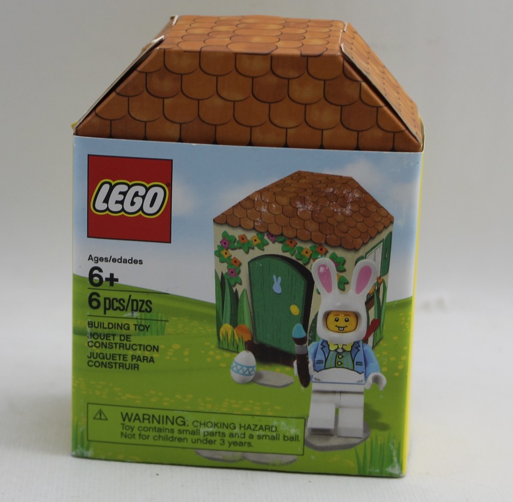 Lego Easter Bunny Open Box Figure