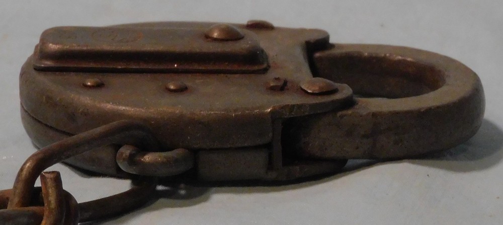 Vintage Safe USS AB Padlock / Lock, No Key
