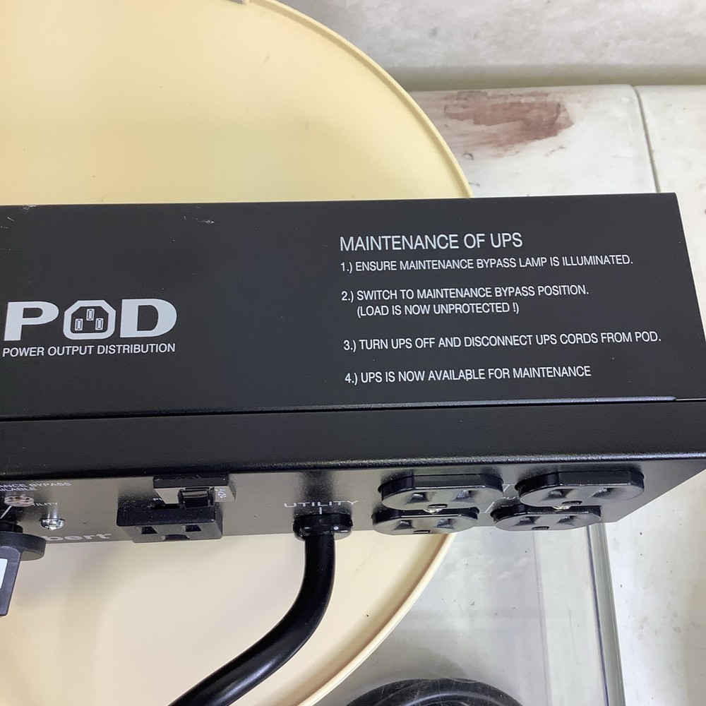 Emerson Liebert Micropod AC Power System MP2-115A