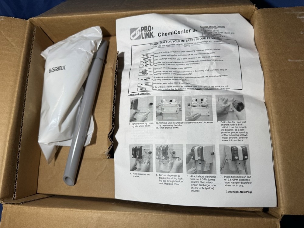 Pro Link Chemi Center Jr 2 Solution Dilution Control System