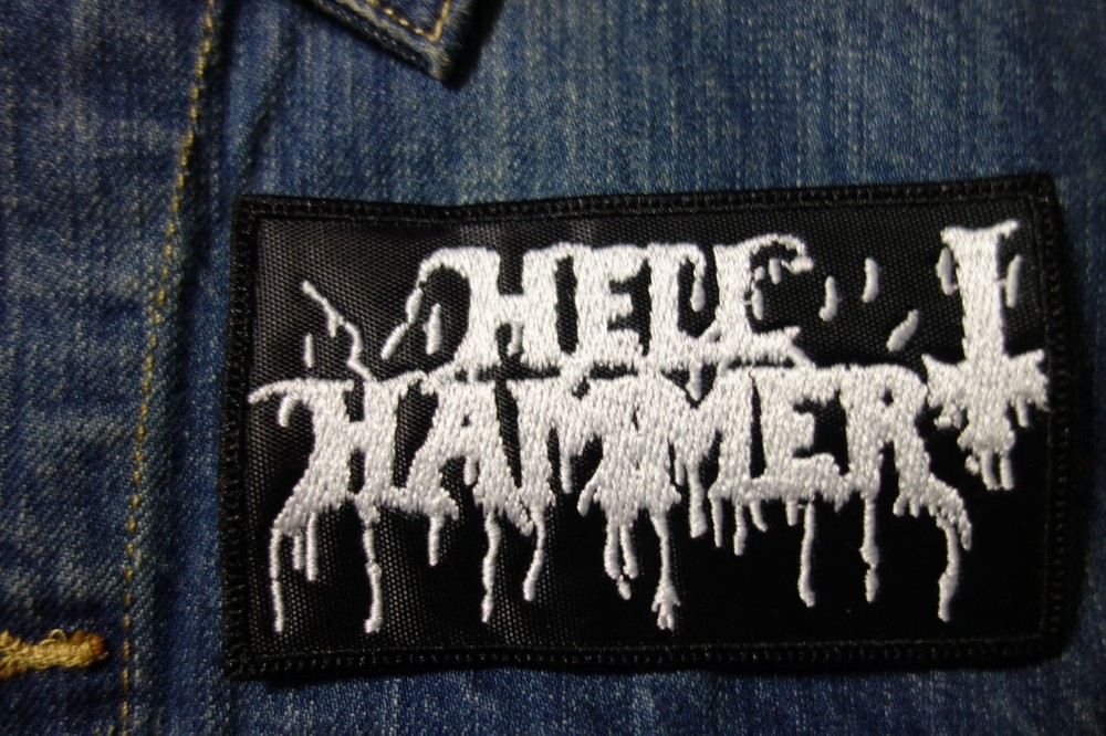 HELLHAMMER EMBROIDERED PATCH