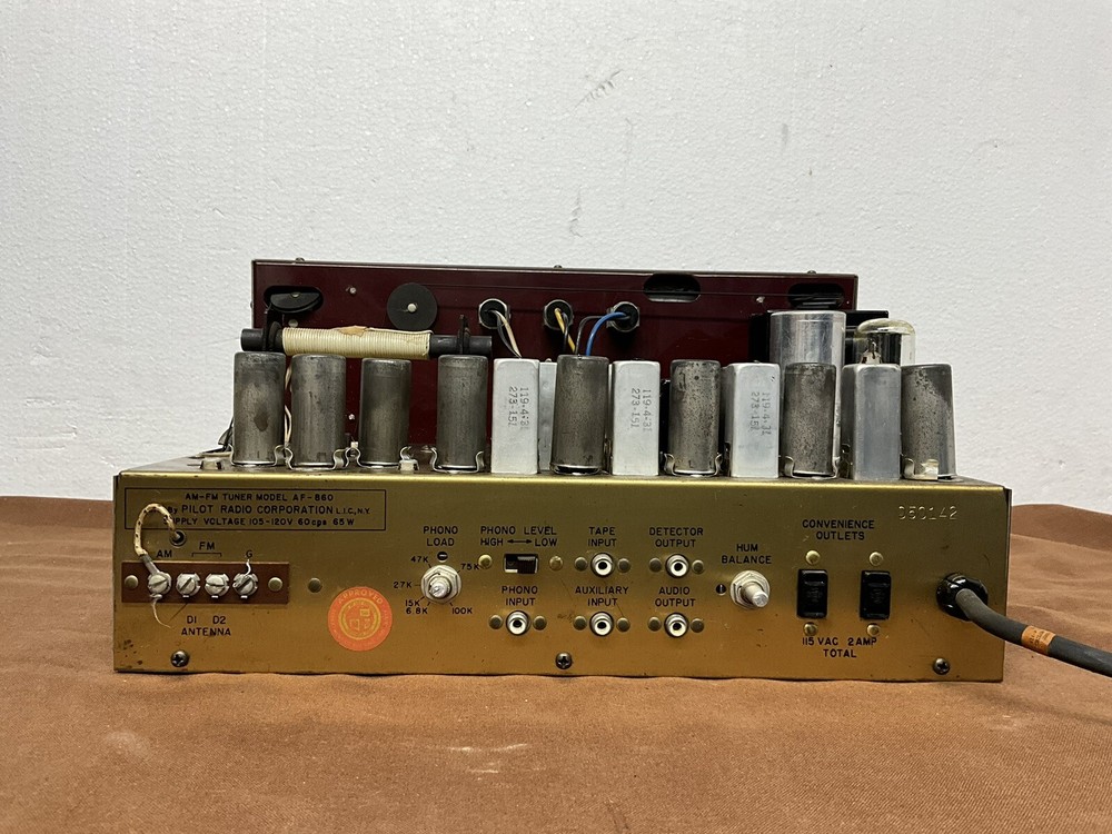 Pilotuner AM-FM Tuner Model AF-860
